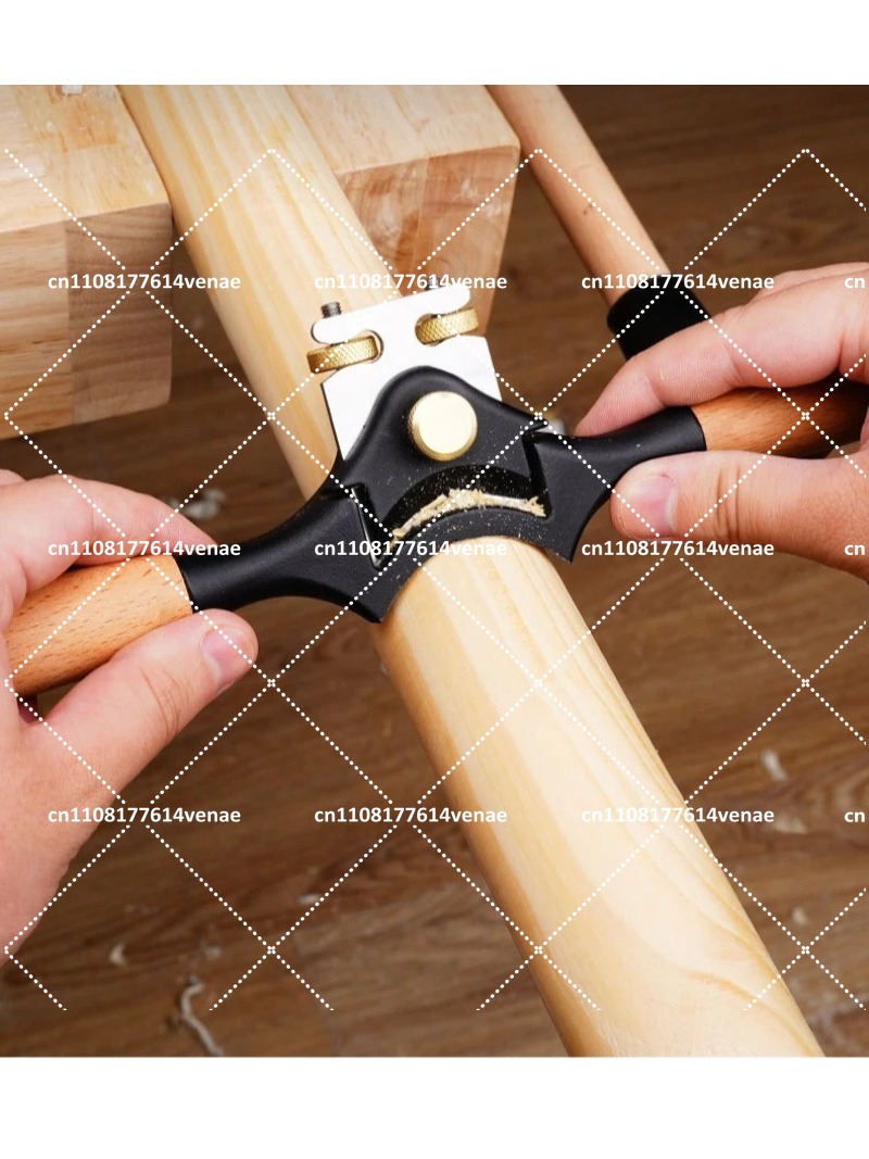 Spoke Shave Round - Полукруглый рубанок-спокшэйв с буковой ручкой, инструмент