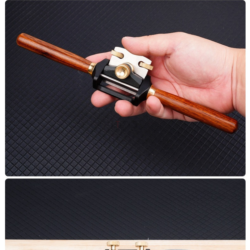 Spoke Shave Round - Мини-рубанок для деревообработки с плоской и