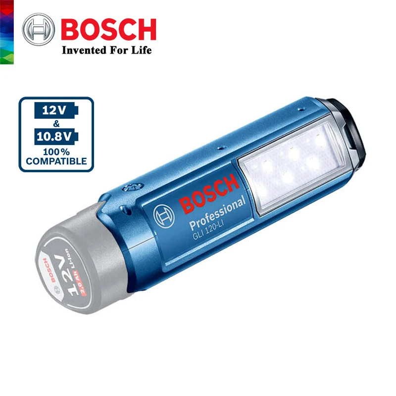 Woodworking Diy - Перезаряжаемый фонарь Bosch GLI 120-LI, ручной,