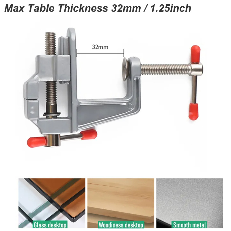 35 мм алюминиевый сплав, насто – обзор и цена Woodworking Vise For Workbench
