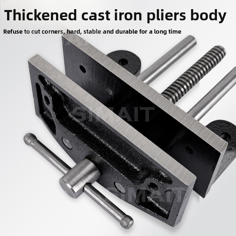 Быстросъемные тиски для дерево – обзор и цена Woodworking Vise For Workbench