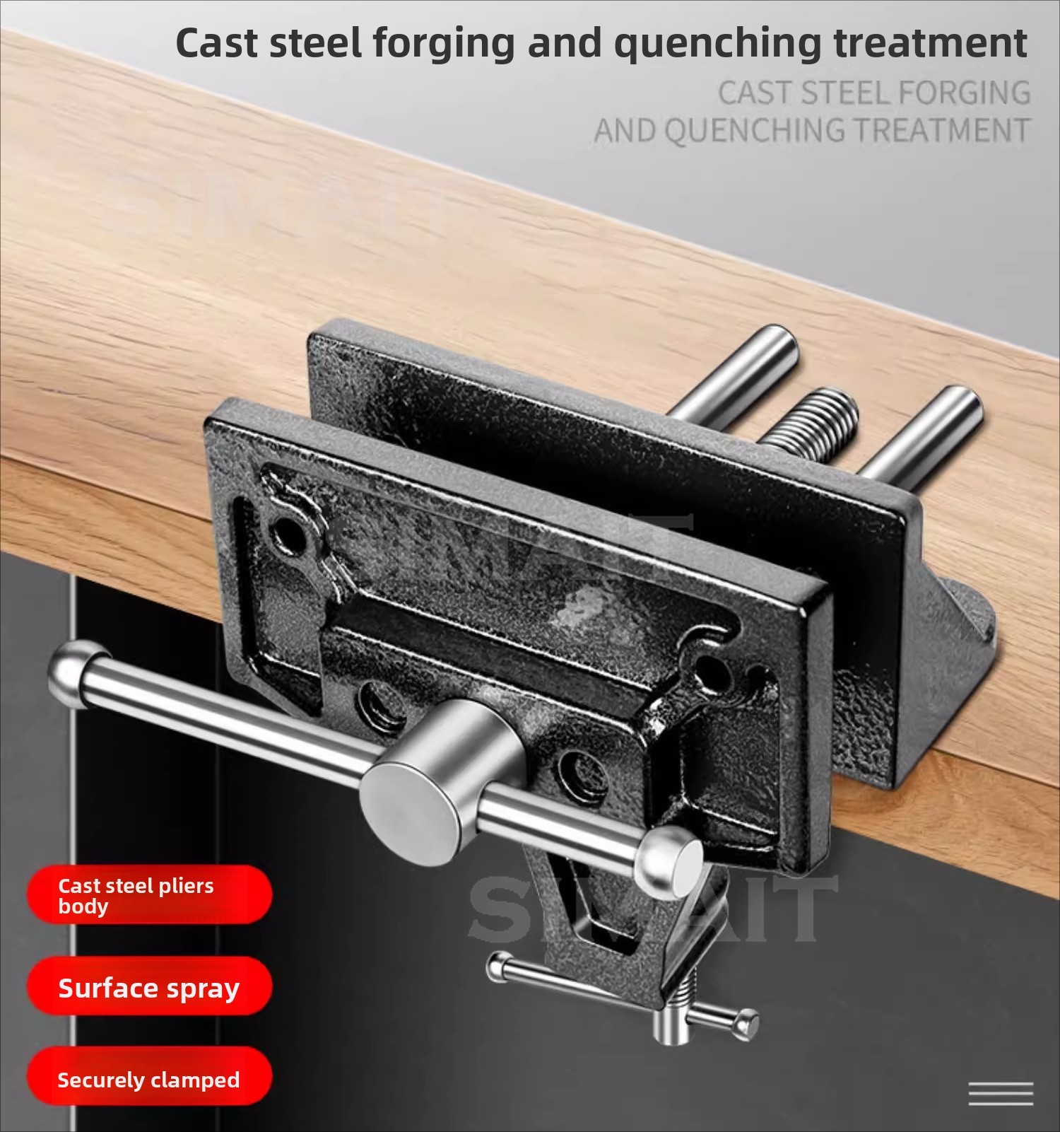 Быстросъемные тиски для дерево – обзор и цена Woodworking Vise For Workbench